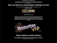 Tablet Screenshot of maduritasvip.com